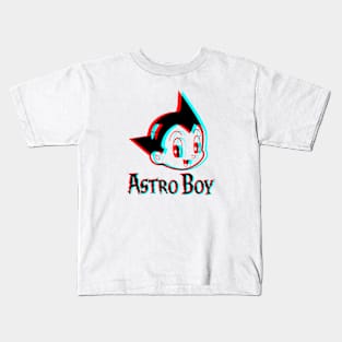 Retro 3D Glasses Style - Astro Boy 3.0 Kids T-Shirt